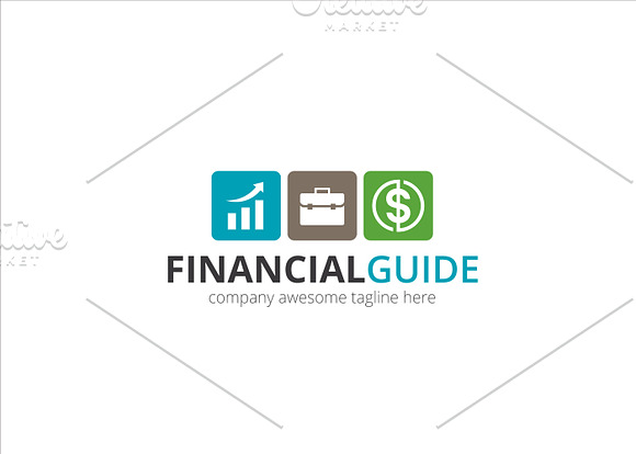 Financial Guide Logo in Logo Templates - product preview 1