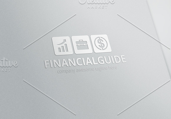 Financial Guide Logo in Logo Templates - product preview 3