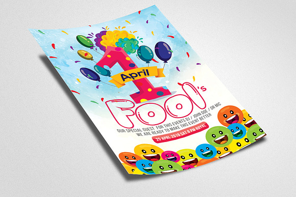 April's Fool Day Flyer Templates in Flyer Templates - product preview 1