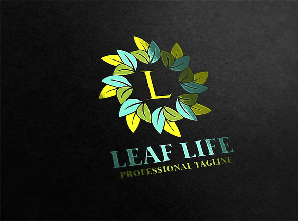 Leaf Life Logo in Logo Templates - product preview 1