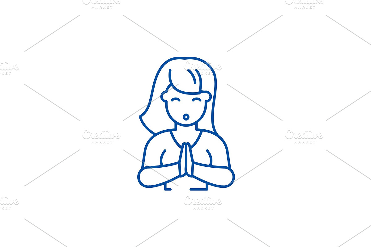Vulnerability line icon concept in Illustrations - product preview 8