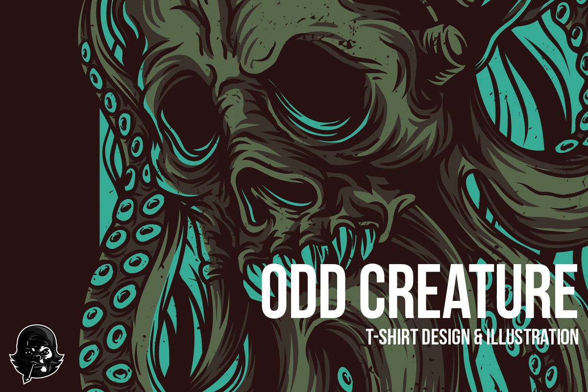 Odd Creature Illustration in Illustrations - product preview 8