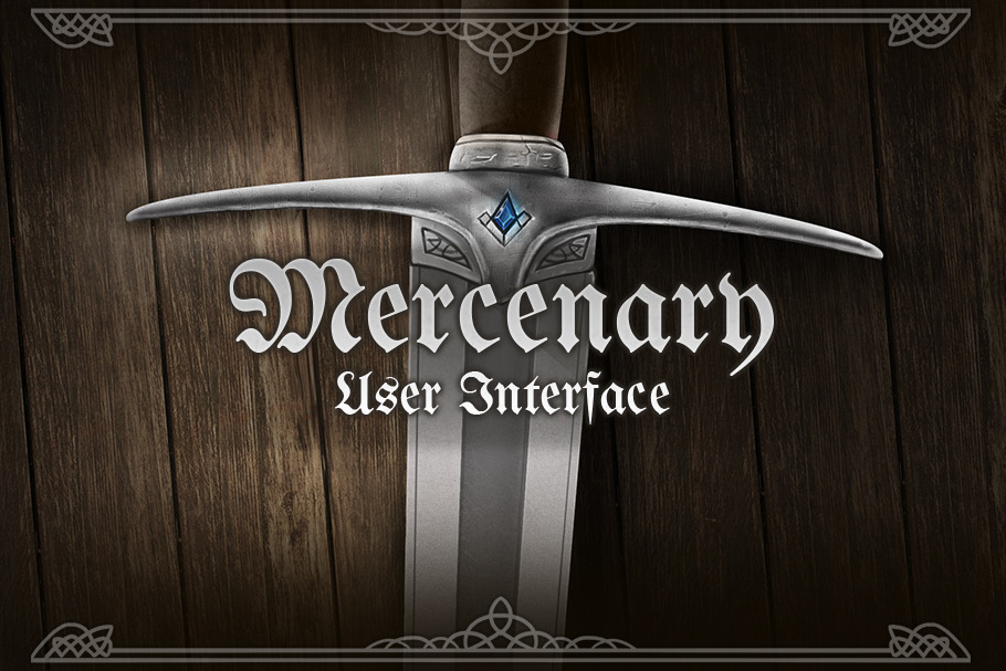 Mercenary - RPG User Interface