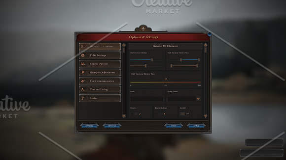 Mercenary - RPG User Interface in Graphics - product preview 7