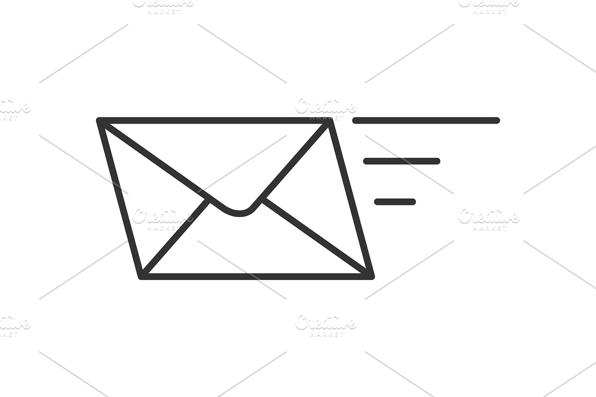 Fast mail delivery in Icons - product preview 8