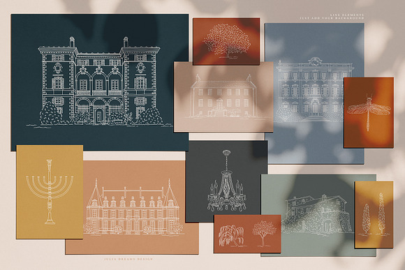 Blooming Castle Collection in Illustrations - product preview 6