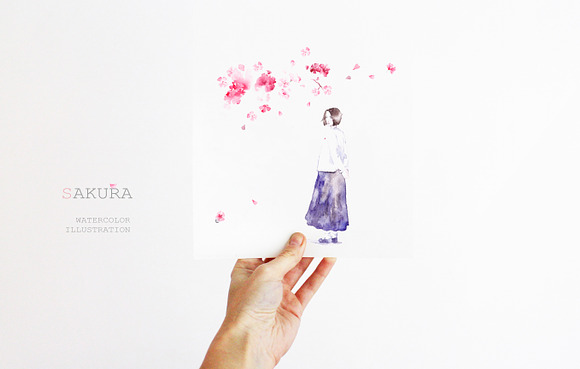 Sakura in Illustrations - product preview 3