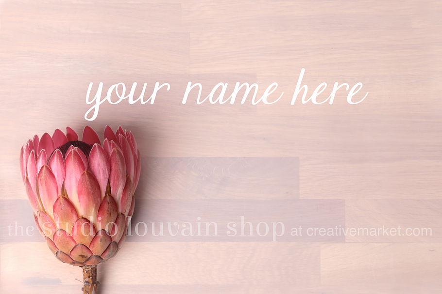 Styled Stock Photo - Protea Duo in Mockup Templates - product preview 8
