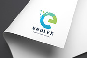 Endlex Letter E Logo