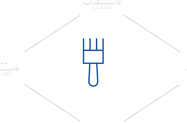 Fetlock line icon concept. Fetlock