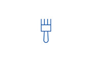 Fetlock line icon concept. Fetlock