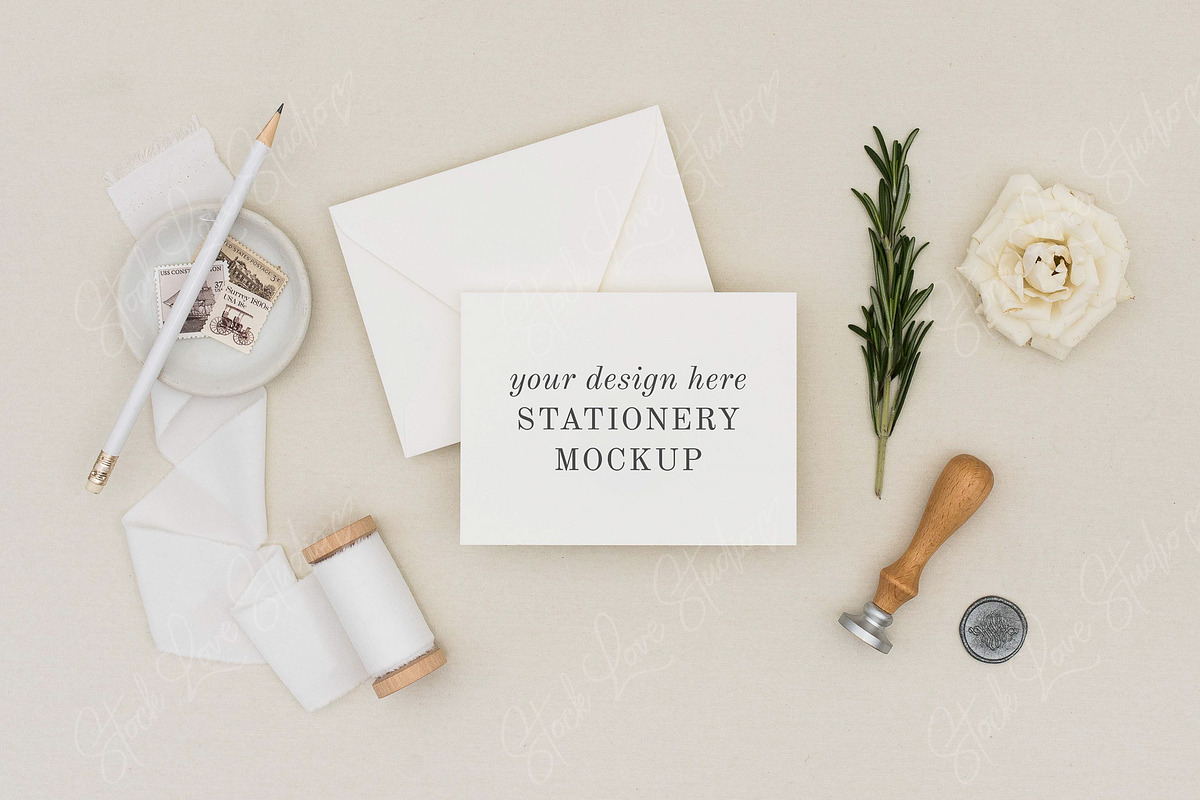 Note Card Mockup | Thank You Note in Product Mockups - product preview 8