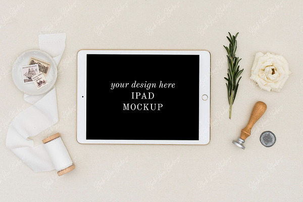iPad Mockup | Wedding Mockup