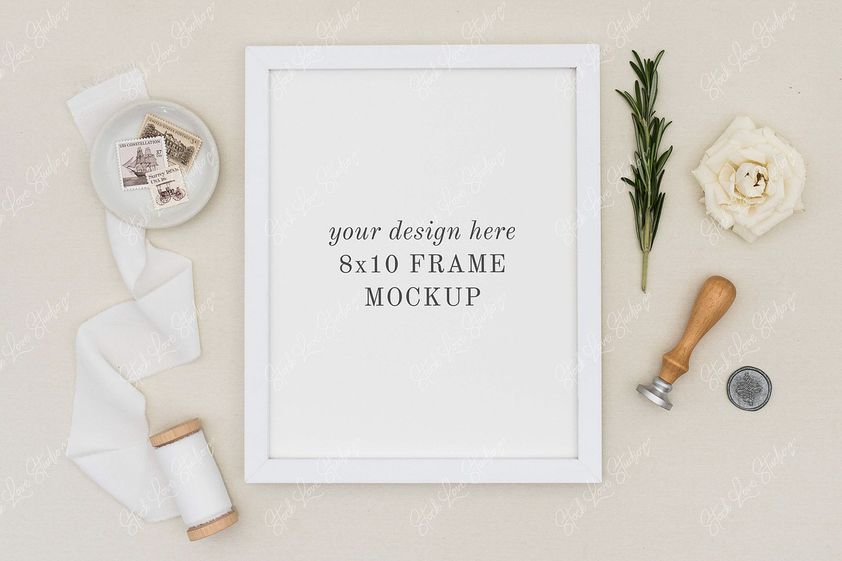8 x 10 Frame Mockup | Wedding Mockup in Product Mockups - product preview 8