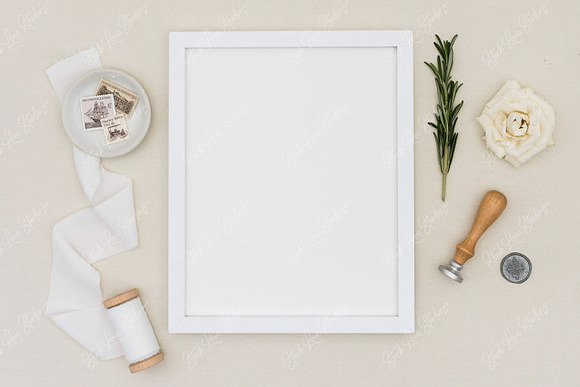 8 x 10 Frame Mockup | Wedding Mockup in Product Mockups - product preview 1
