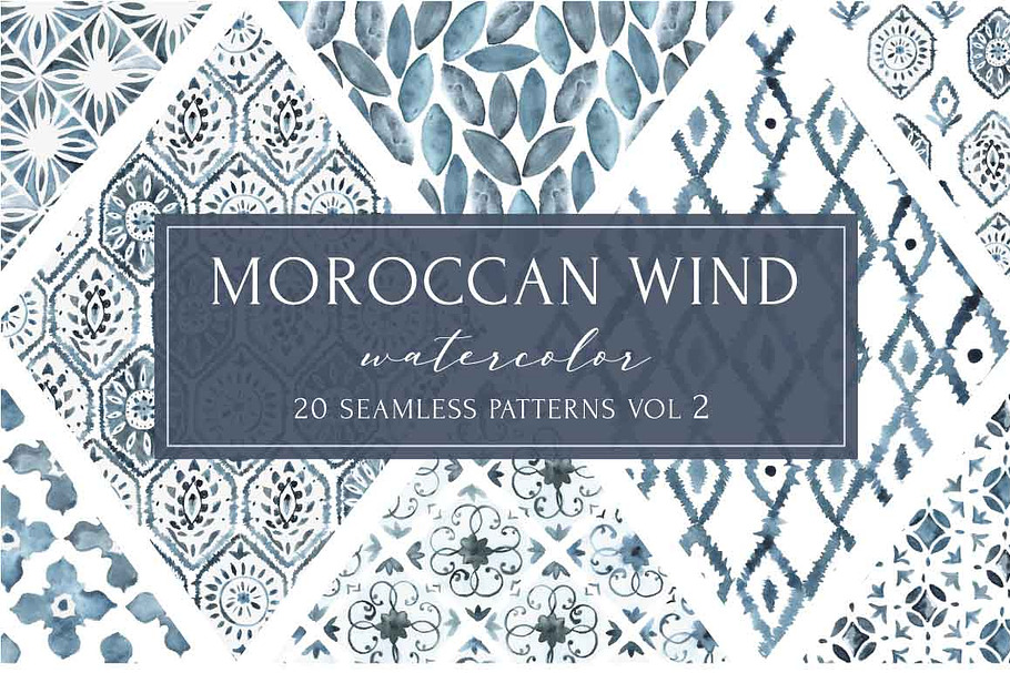 MOROCCAN WIND vol2 seamless pattern