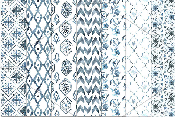 MOROCCAN WIND vol2 seamless pattern in Patterns - product preview 6
