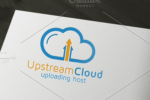Hosting Cloud Logo in Logo Templates - product preview 1