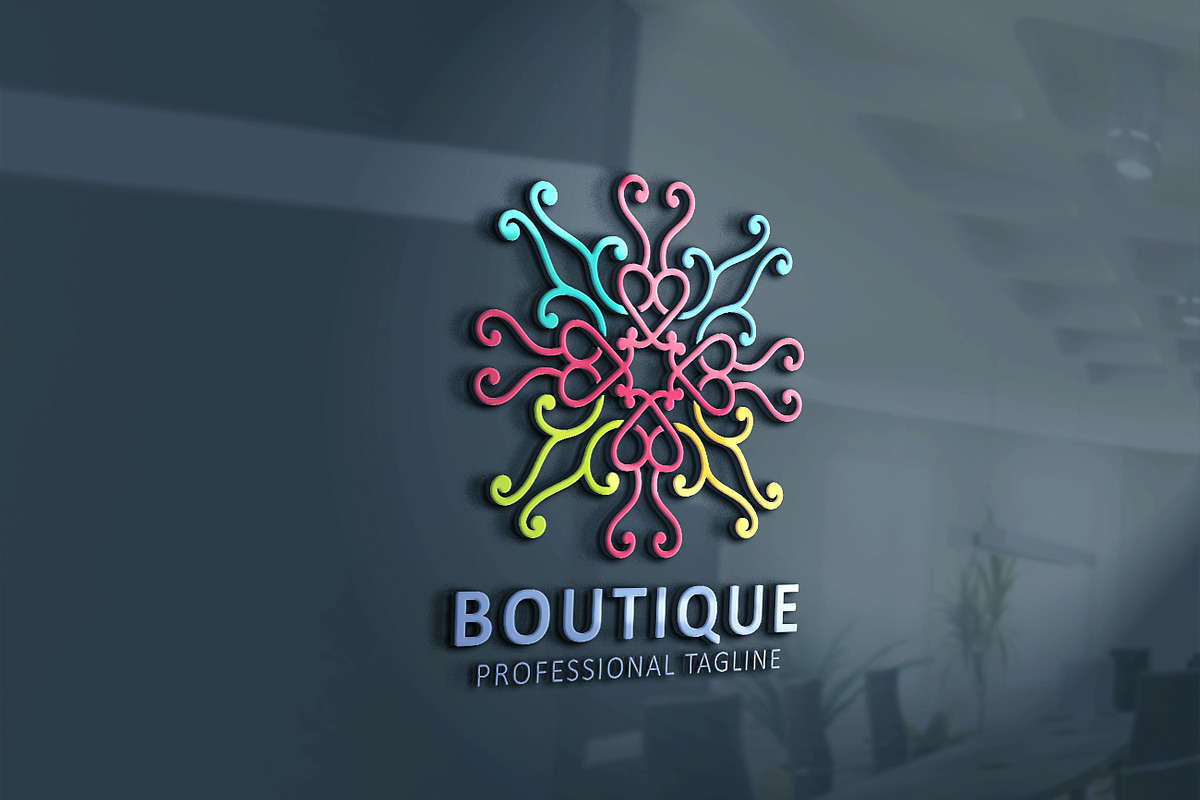 Boutique Vintage Logo in Logo Templates - product preview 8
