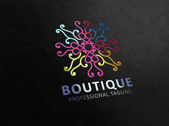Boutique Vintage Logo in Logo Templates - product preview 1