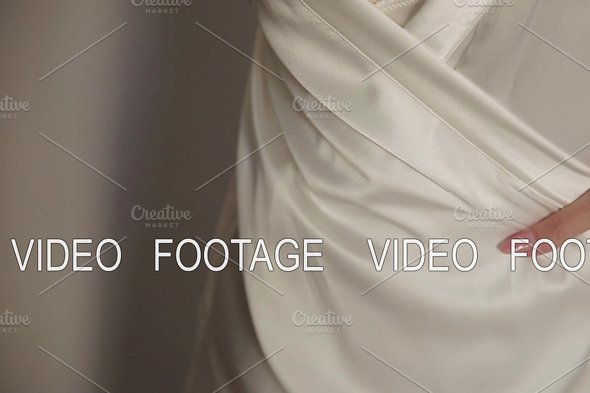The bride , dressing gown is sitting in Graphics - product preview 8