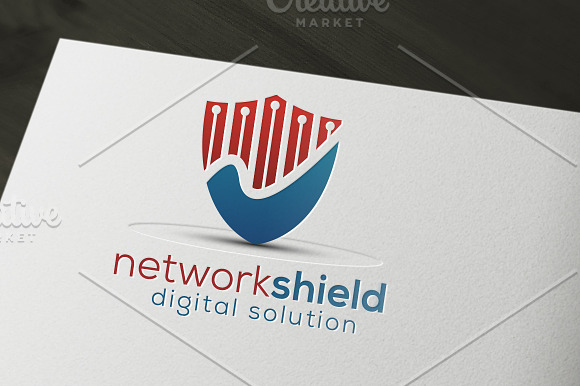 Security and Network Logo in Logo Templates - product preview 1