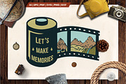 Mountain Film Roll Logo / Badge