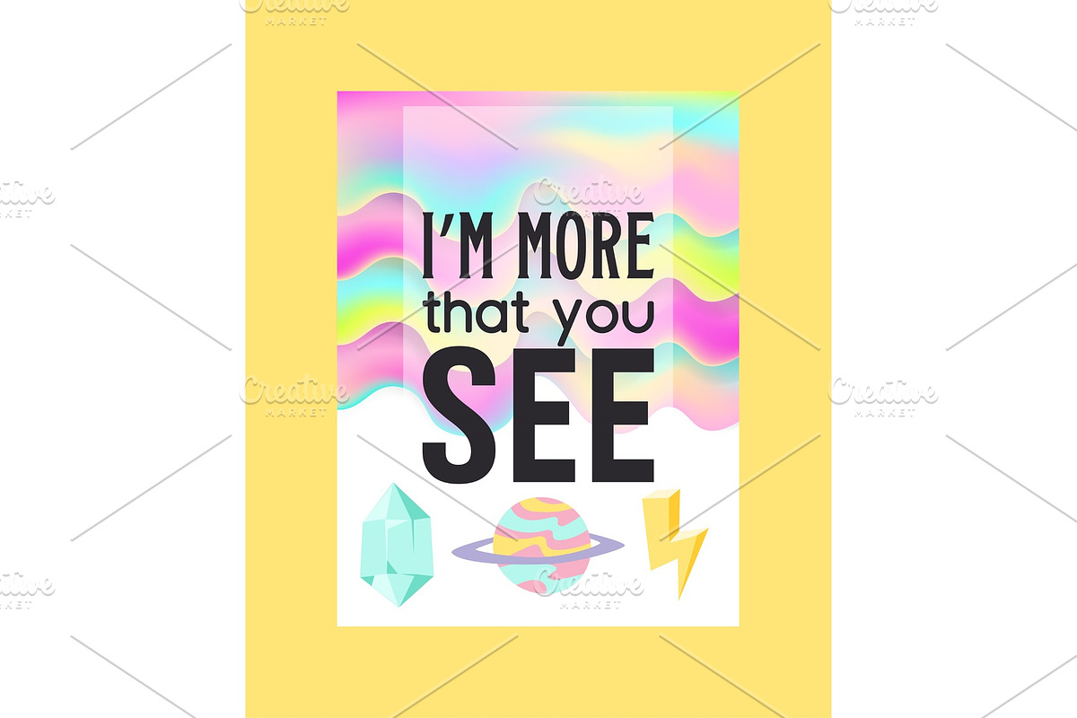 Holographic vector hologram foil in Illustrations - product preview 8