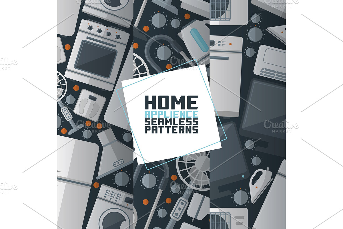 Household appliances electronic in Illustrations - product preview 8