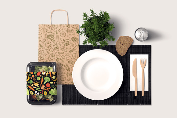 Healthy food bundle in Illustrations - product preview 4