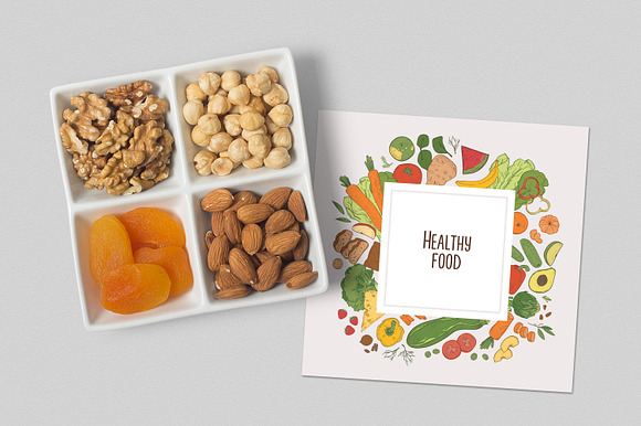 Healthy food bundle in Illustrations - product preview 14