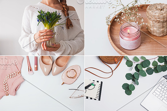 Styled stock photo. Spring set. in Graphics - product preview 3