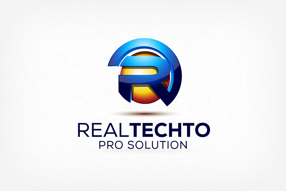 Real Technology Logo in Logo Templates - product preview 8