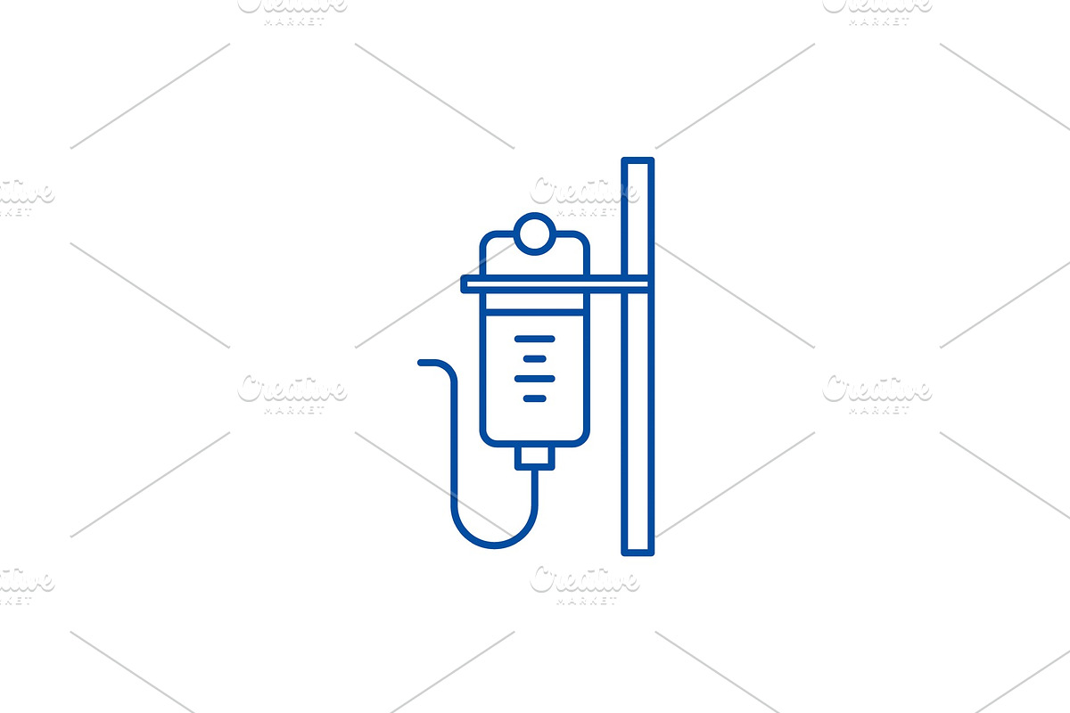 Dropper line icon concept. Dropper in Illustrations - product preview 8