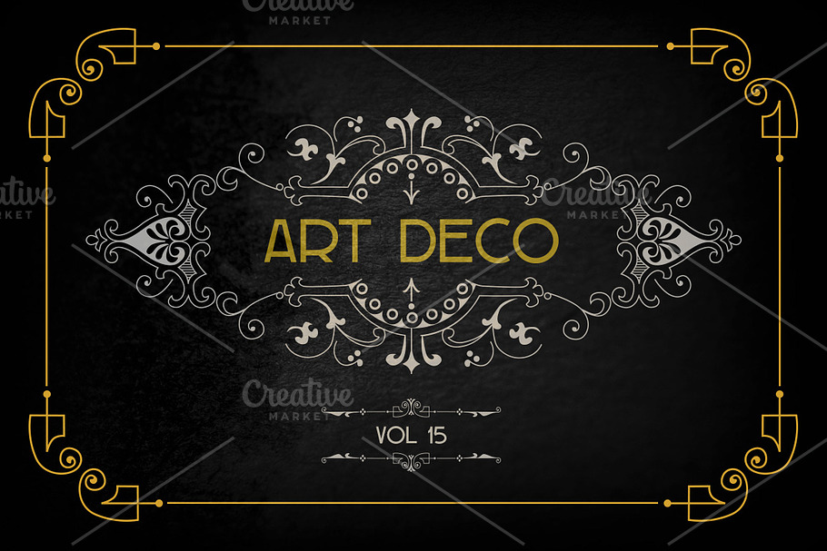 Art Deco Elements Vol. 15 in Illustrations - product preview 8