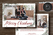 Holiday Greeting Card Template HC005