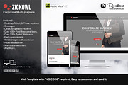 Zickowl - Corporate Muse Template