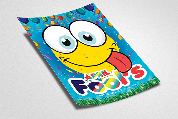 April Fool Fun Flyer Templates in Flyer Templates - product preview 1