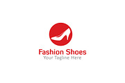 Fashion Shoes Logo Template