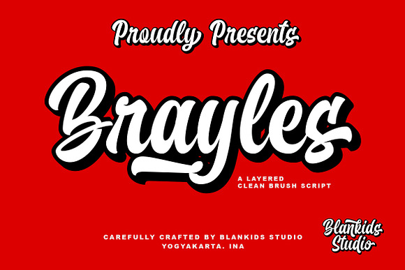 Brayles + Extrude in Script Fonts - product preview 13