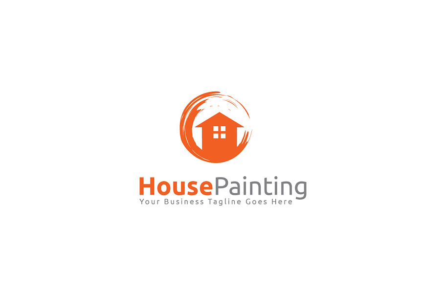 House Painting Logo Template in Logo Templates - product preview 8