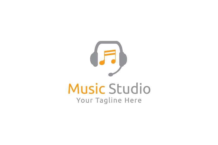 Music Studio Logo Template in Logo Templates - product preview 8