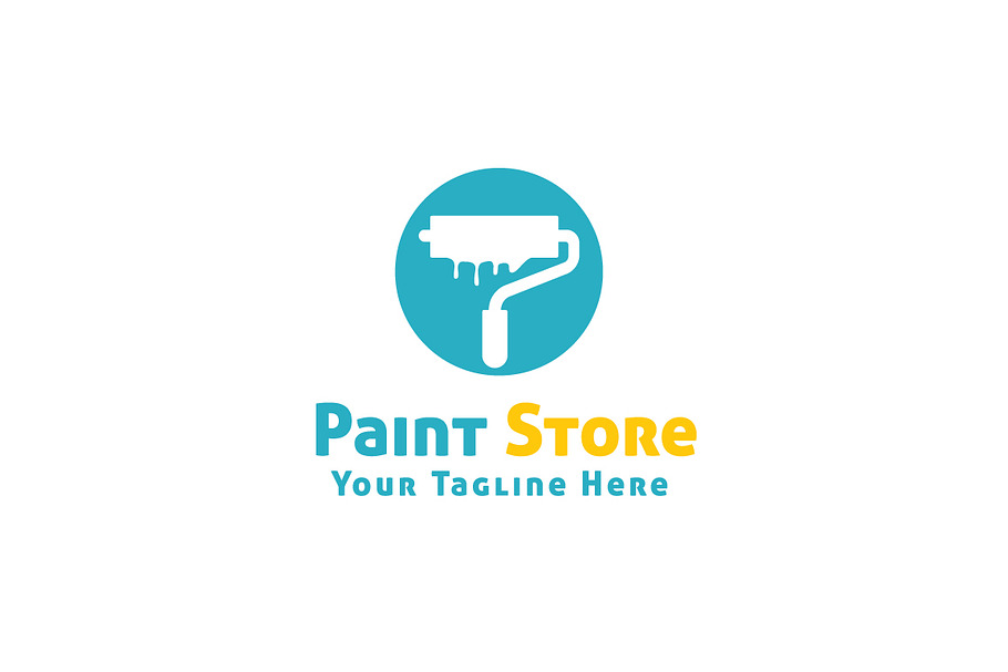 Paint Store Logo Template in Logo Templates - product preview 8