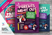 Parents Night Out Flyer Templates