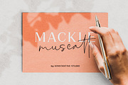 MACKLE | Serif & Handwriting Script