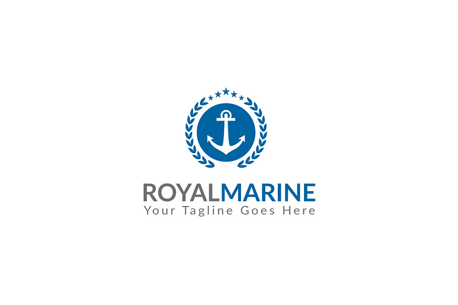Royal Marine Logo Template in Logo Templates - product preview 8