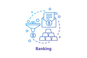 Banking concept icon