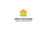 Arva Housing Logo Template