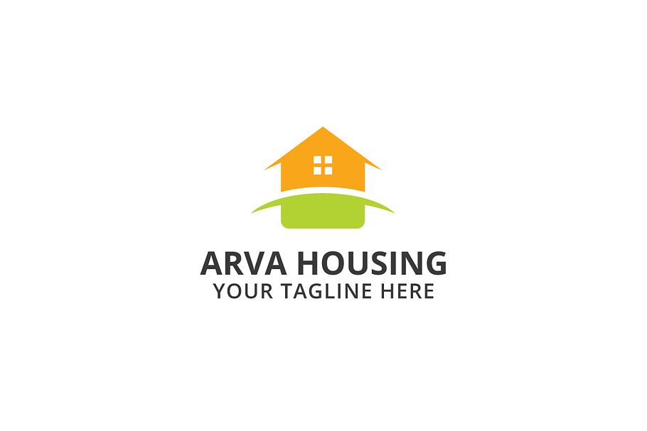 Arva Housing Logo Template