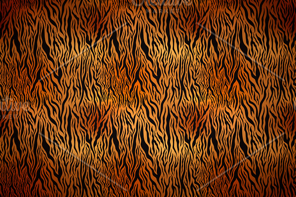 Bright realistic tiger skin texture
